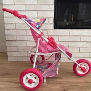American Girl Collapsible Realistic Baby Doll Toy Stroller